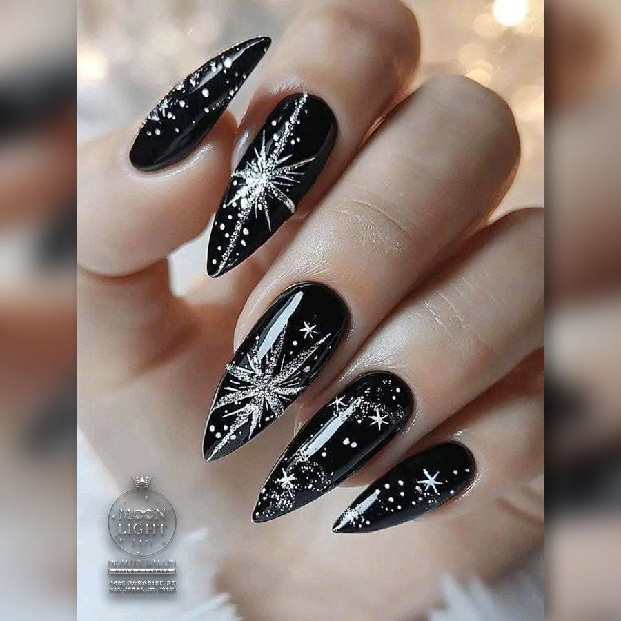 24/7 Moonlight Nails & Lashes Salon in Paradise, Las Vegas, NV 89169